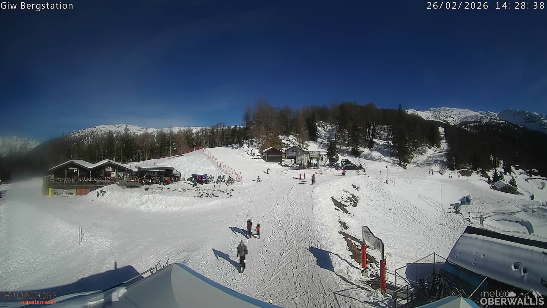 Archived image Webcam Mountain Restaurant Giw