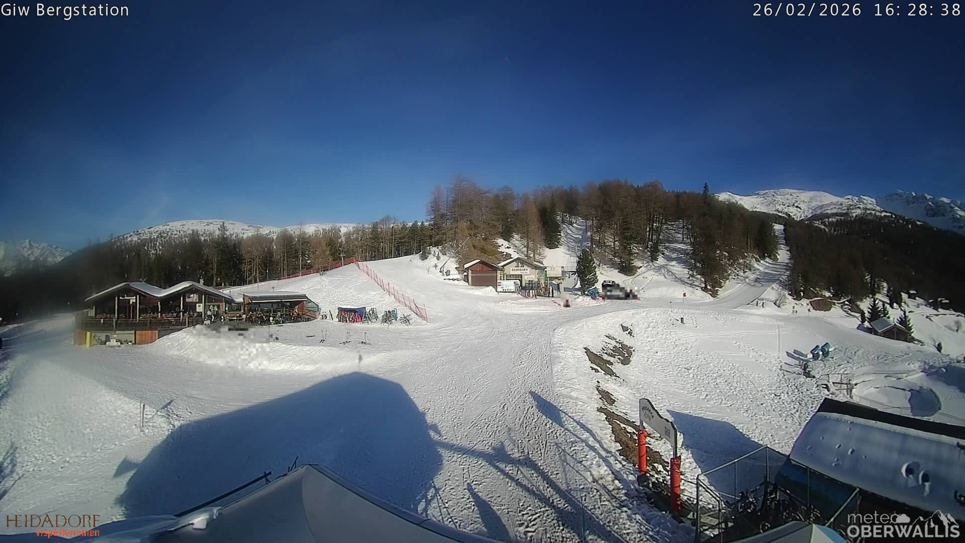 Archived image Webcam Mountain Restaurant Giw