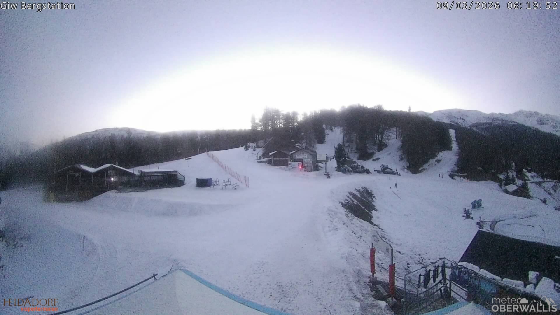 Archiv Foto Webcam Bergrestaurant Giw