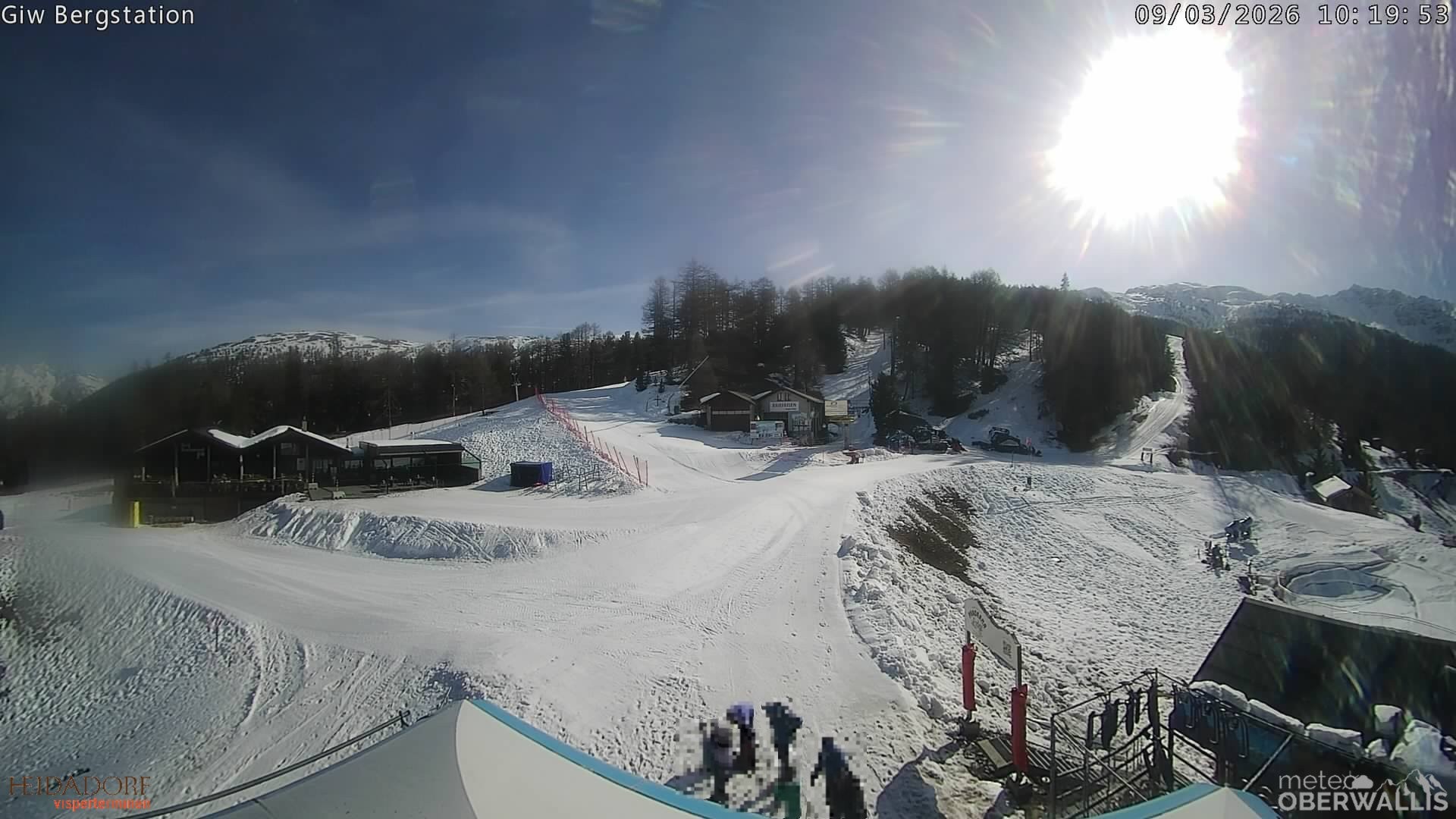 Archiv Foto Webcam Bergrestaurant Giw