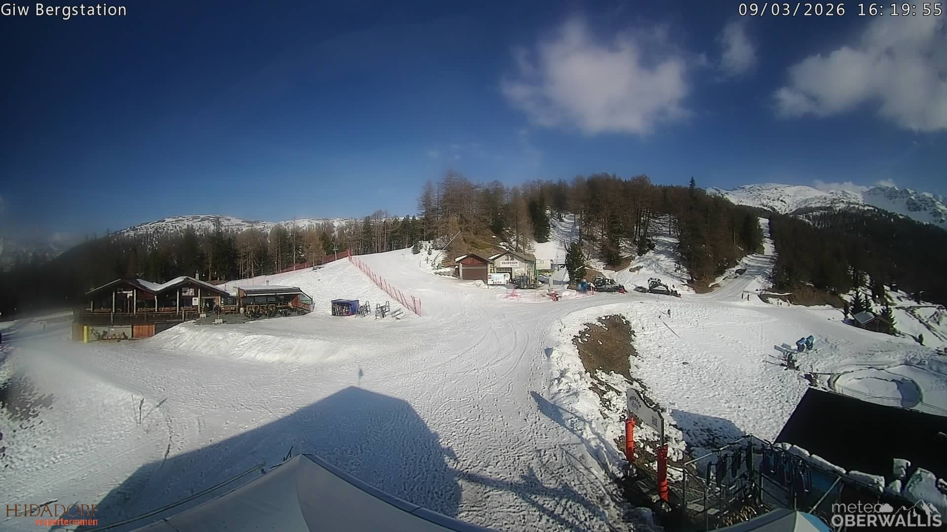 Archiv Foto Webcam Bergrestaurant Giw