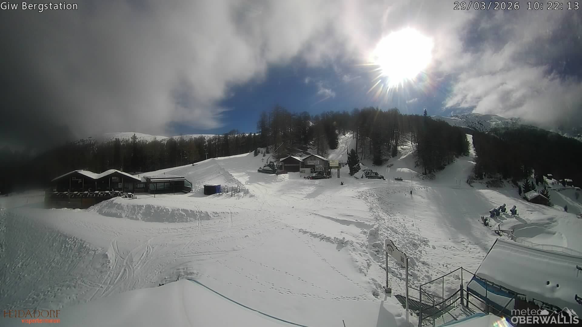 Archiv Foto Webcam Bergrestaurant Giw