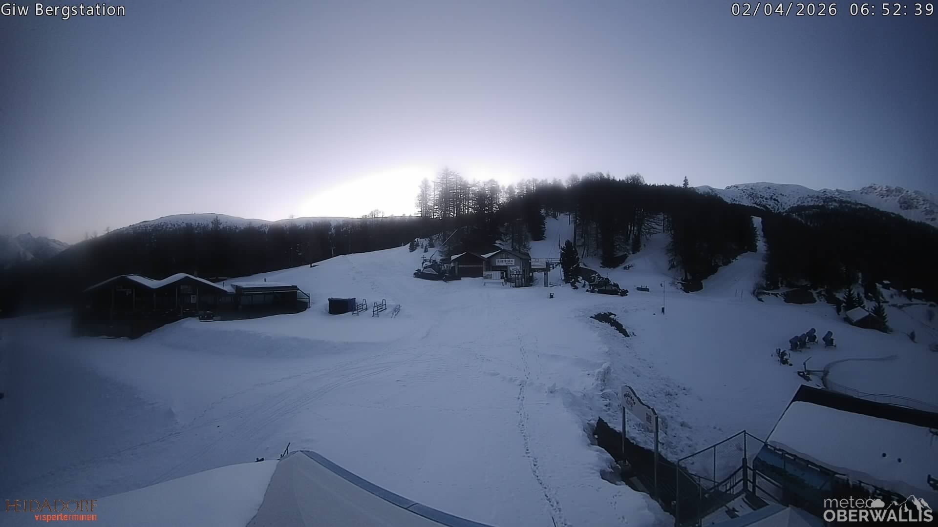 Archiv Foto Webcam Bergrestaurant Giw