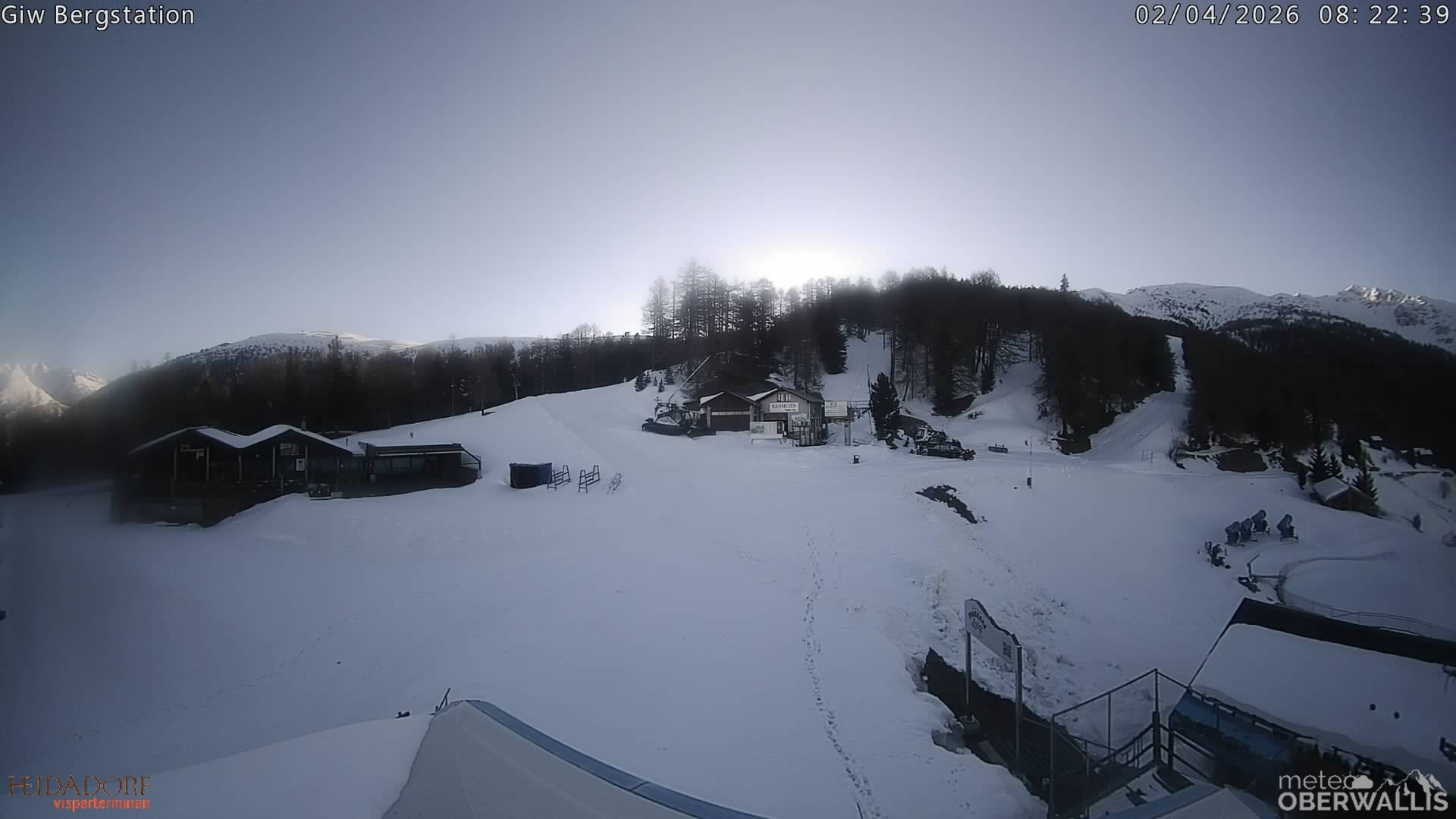 Archiv Foto Webcam Bergrestaurant Giw