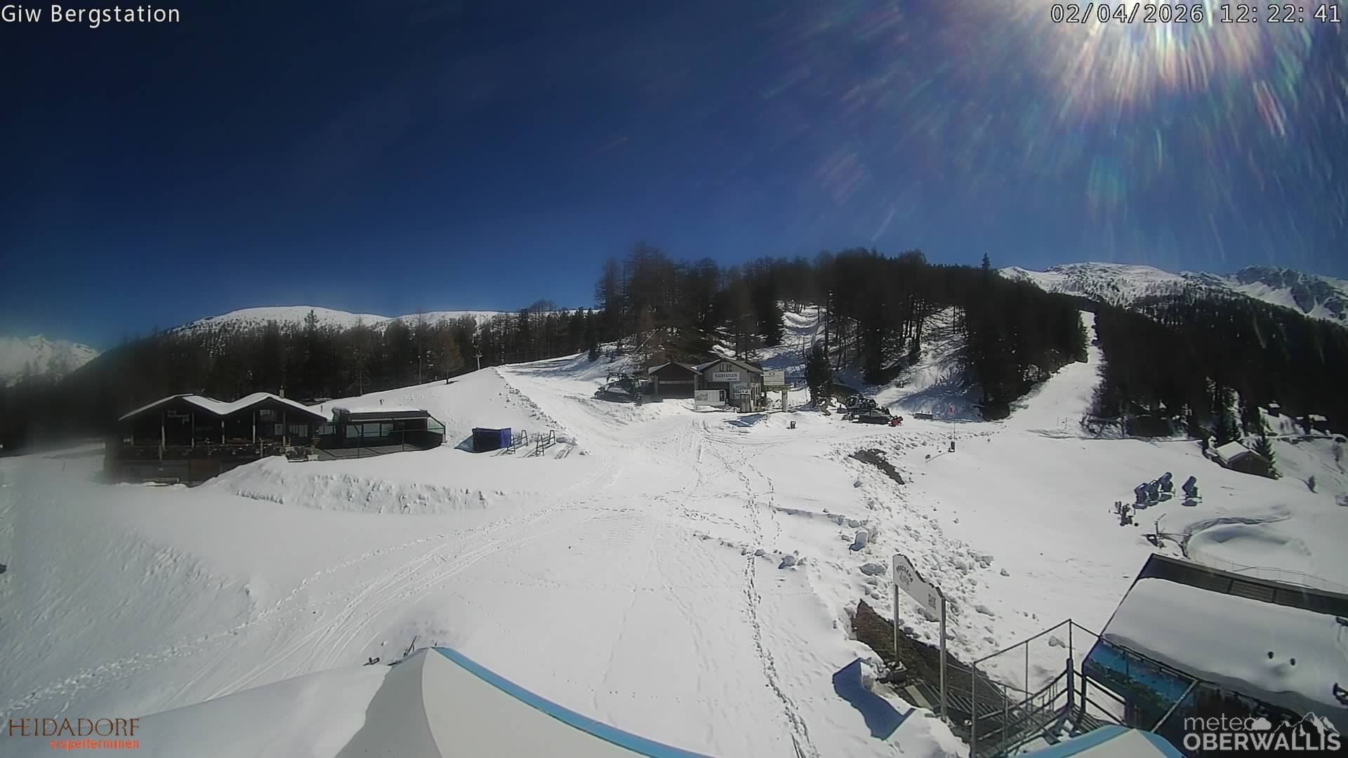 Archiv Foto Webcam Bergrestaurant Giw
