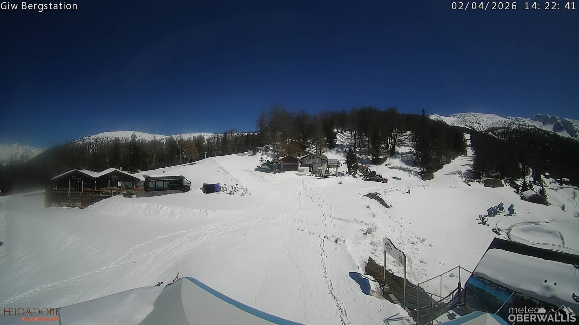 Archiv Foto Webcam Bergrestaurant Giw