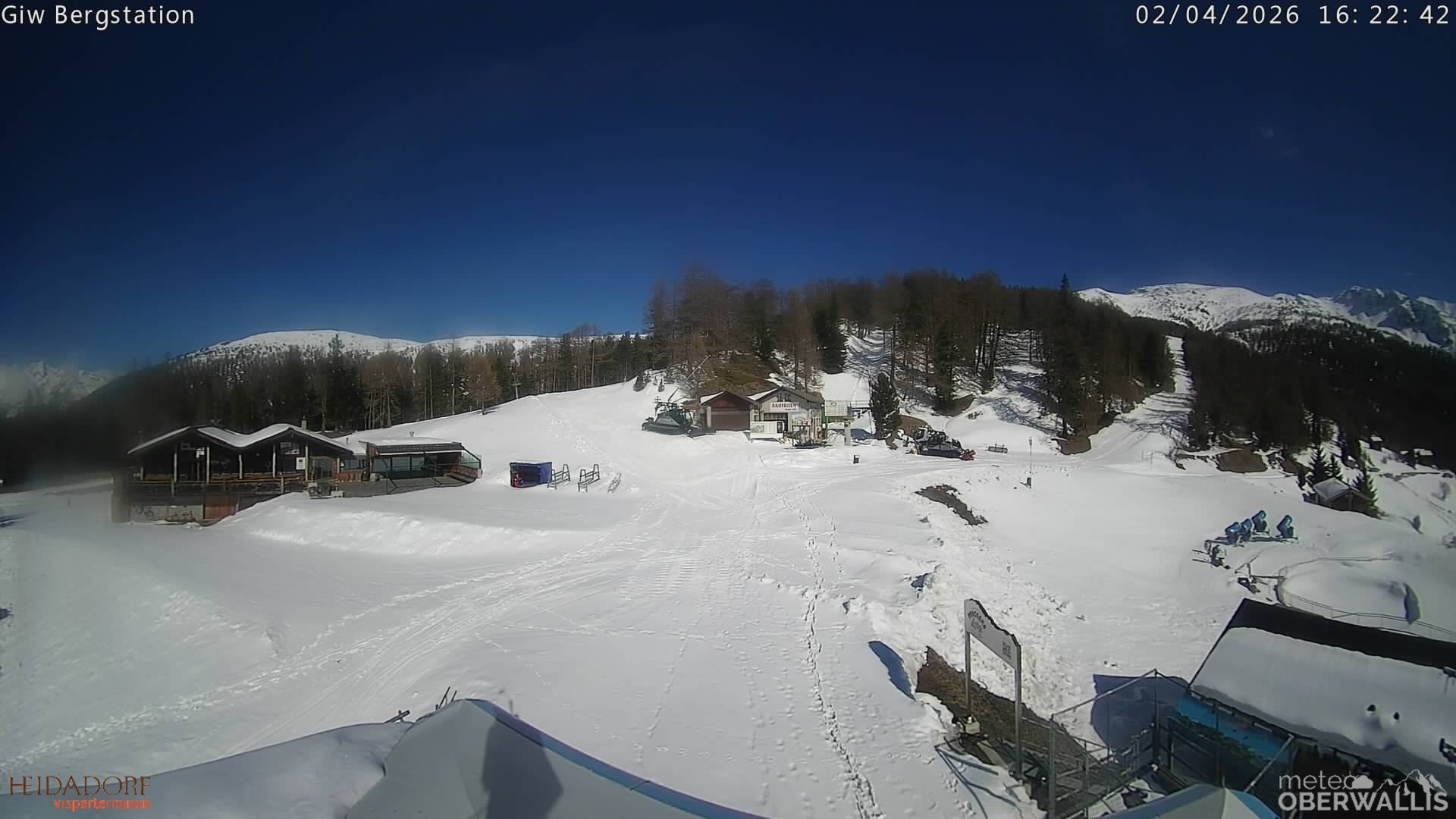 Archiv Foto Webcam Bergrestaurant Giw