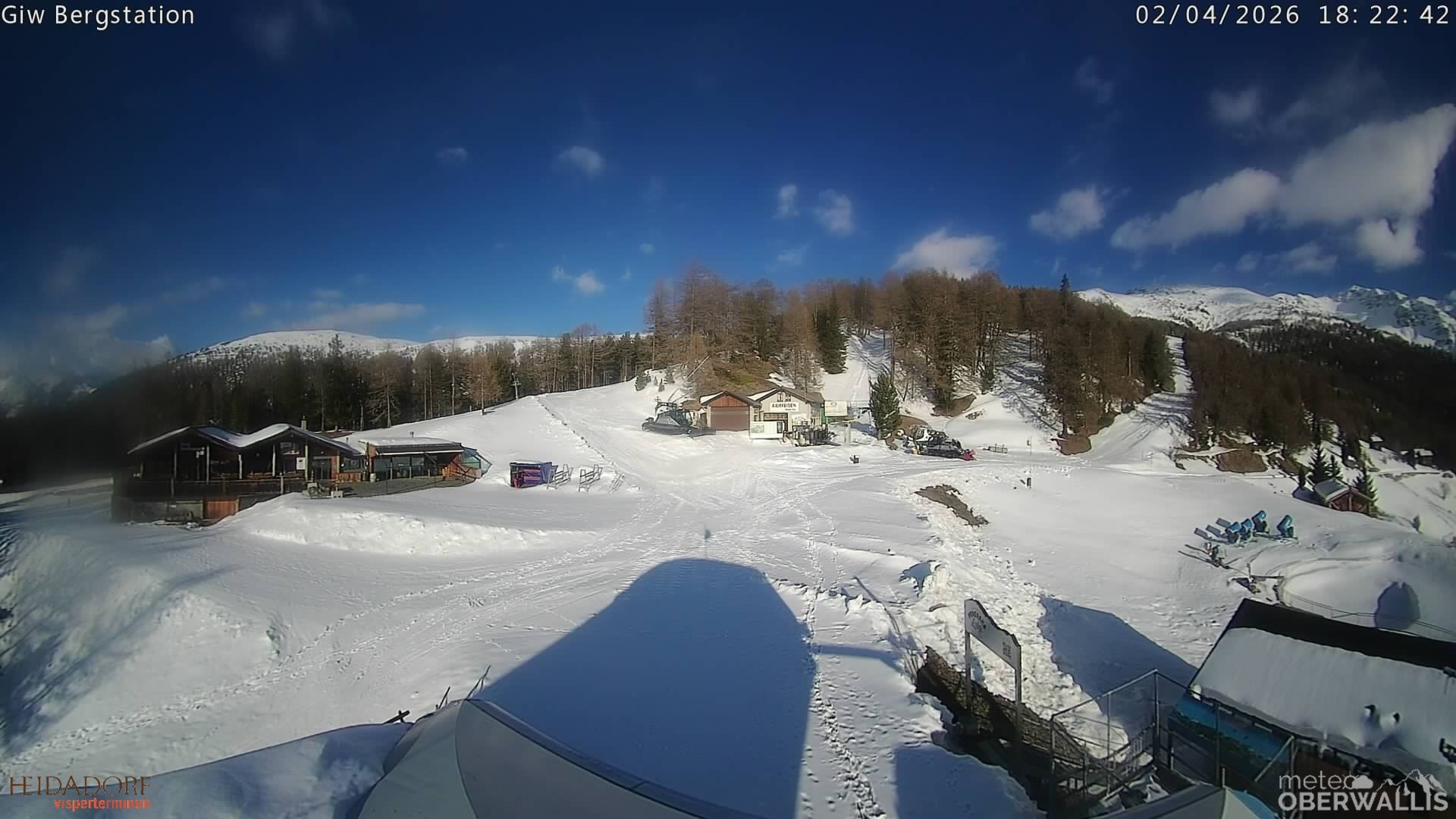 Archiv Foto Webcam Bergrestaurant Giw