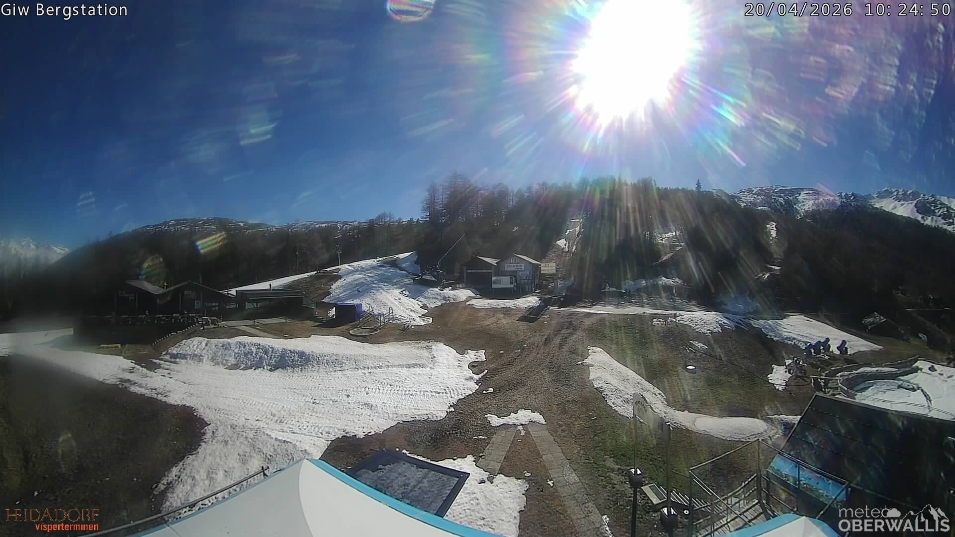 Archived image Webcam Mountain Restaurant Giw