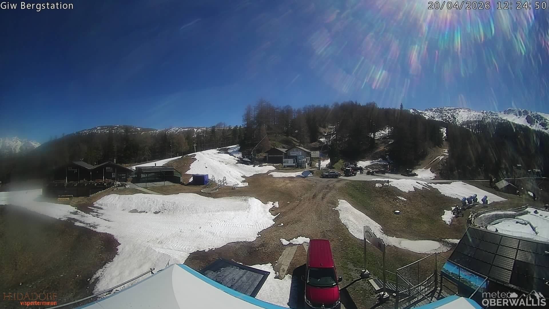 Archived image Webcam Mountain Restaurant Giw