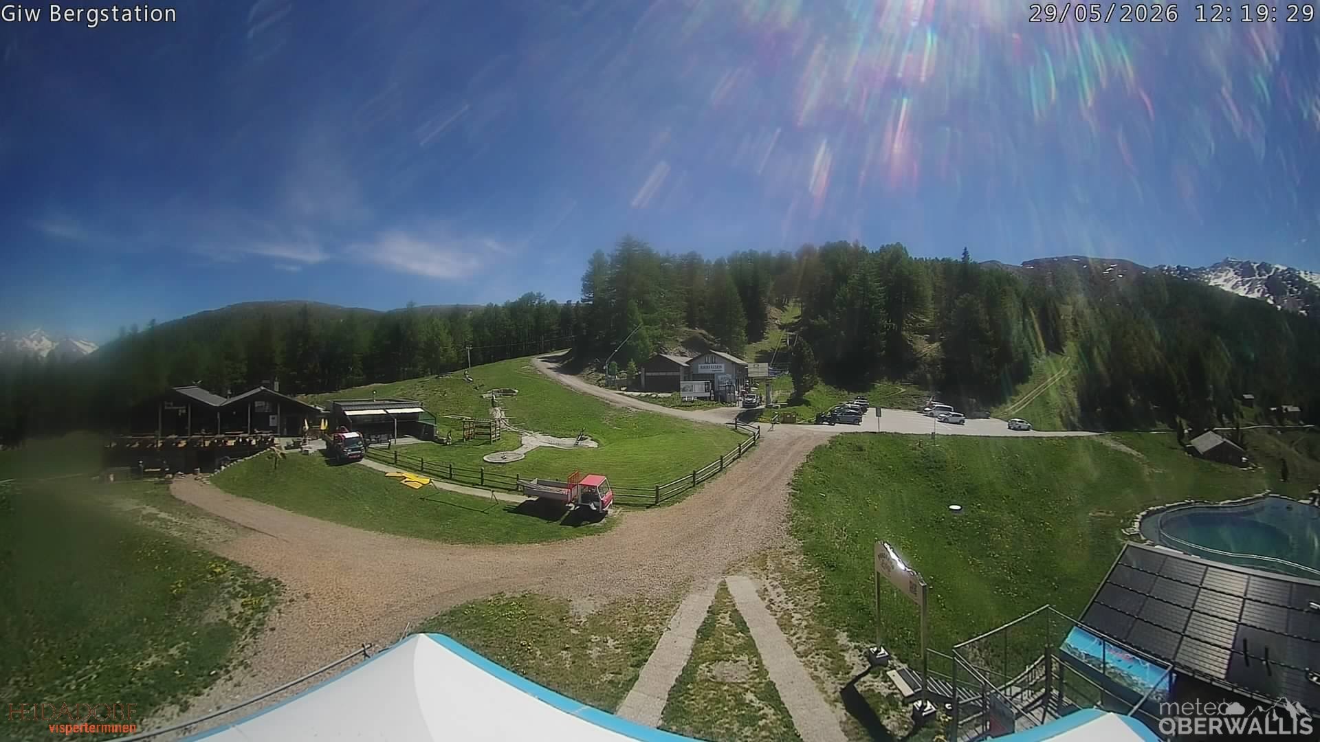 Archiv Foto Webcam Bergrestaurant Giw