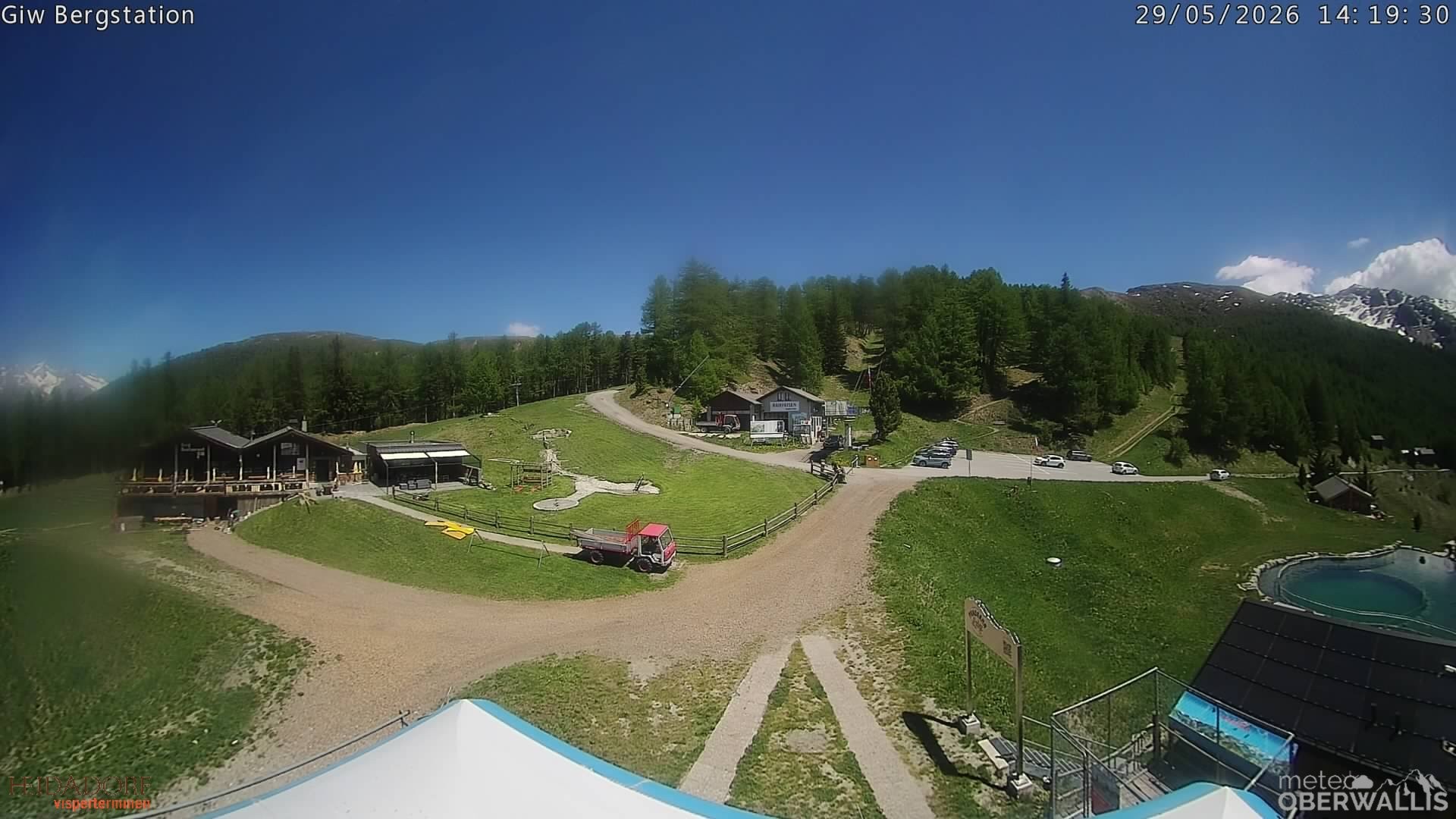 Archiv Foto Webcam Bergrestaurant Giw