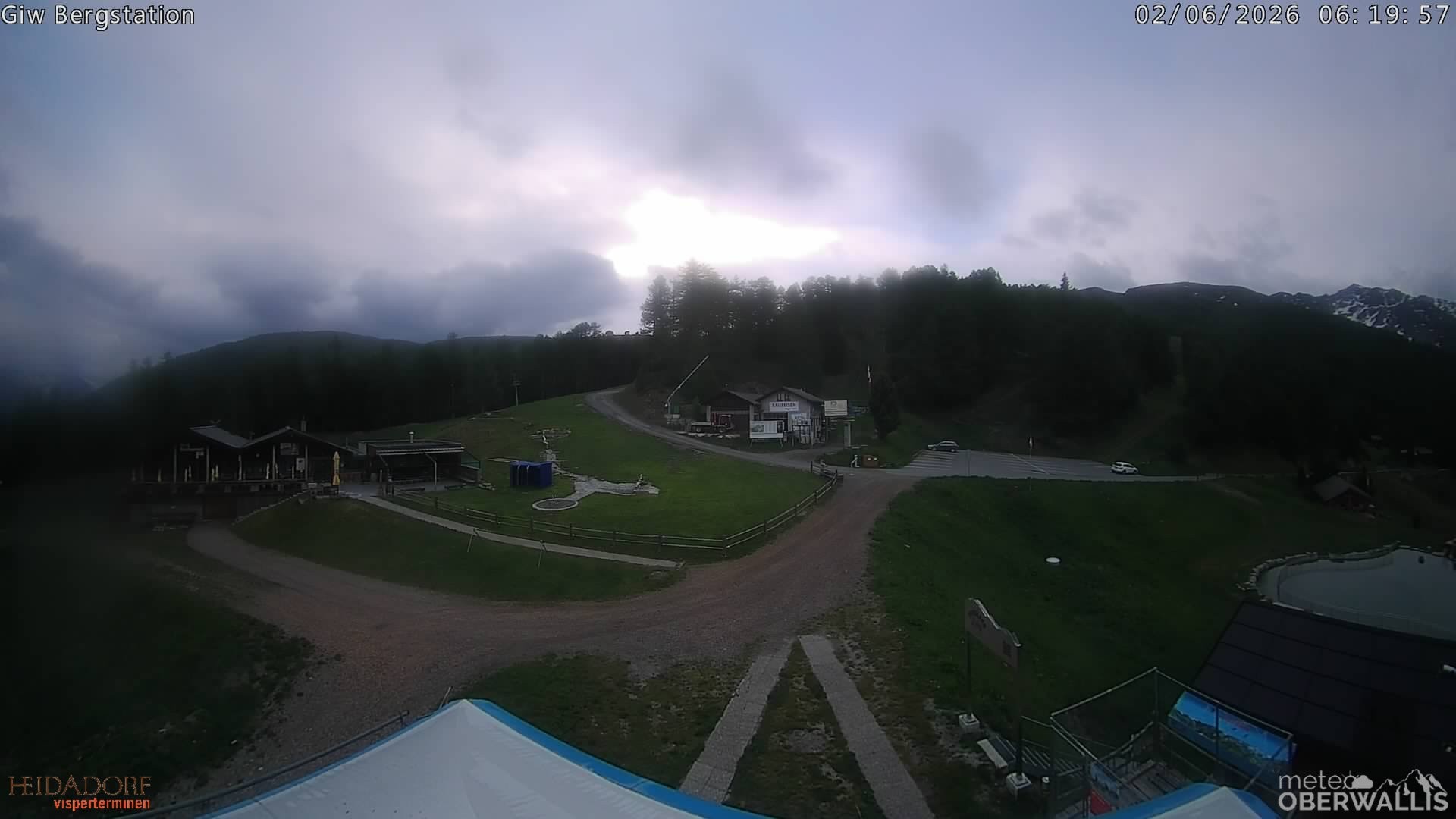 Archiv Foto Webcam Bergrestaurant Giw