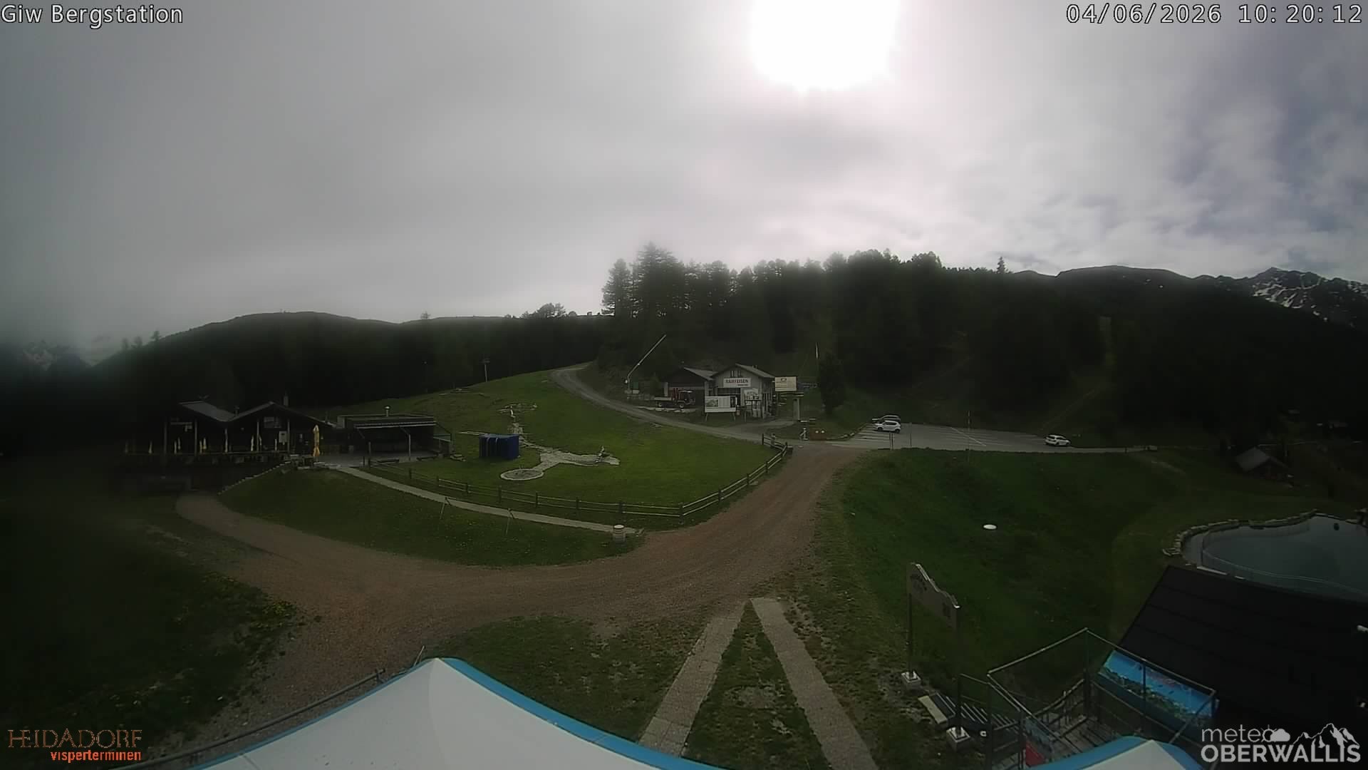 Archived image Webcam Mountain Restaurant Giw