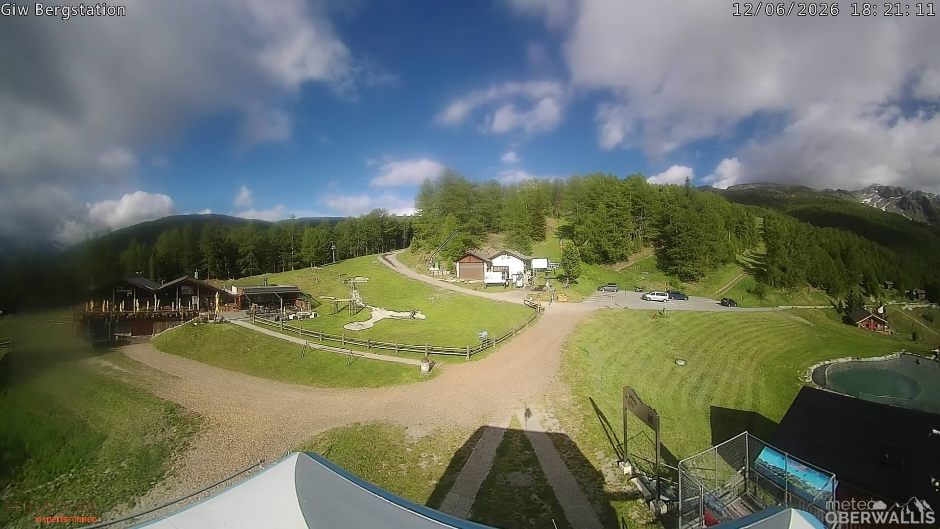 Archiv Foto Webcam Bergrestaurant Giw