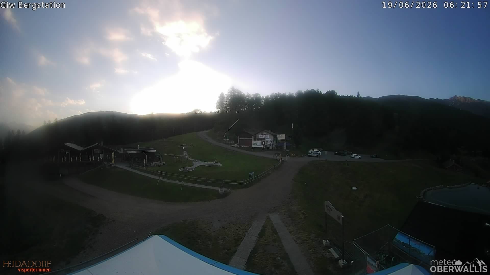 Archiv Foto Webcam Bergrestaurant Giw