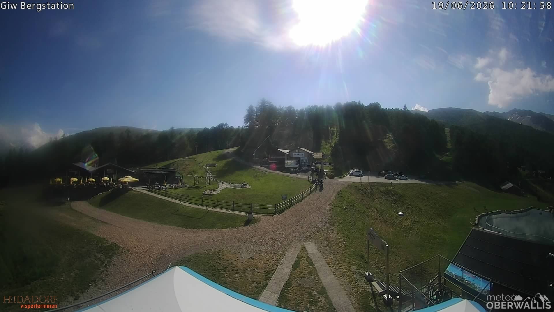 Archiv Foto Webcam Bergrestaurant Giw