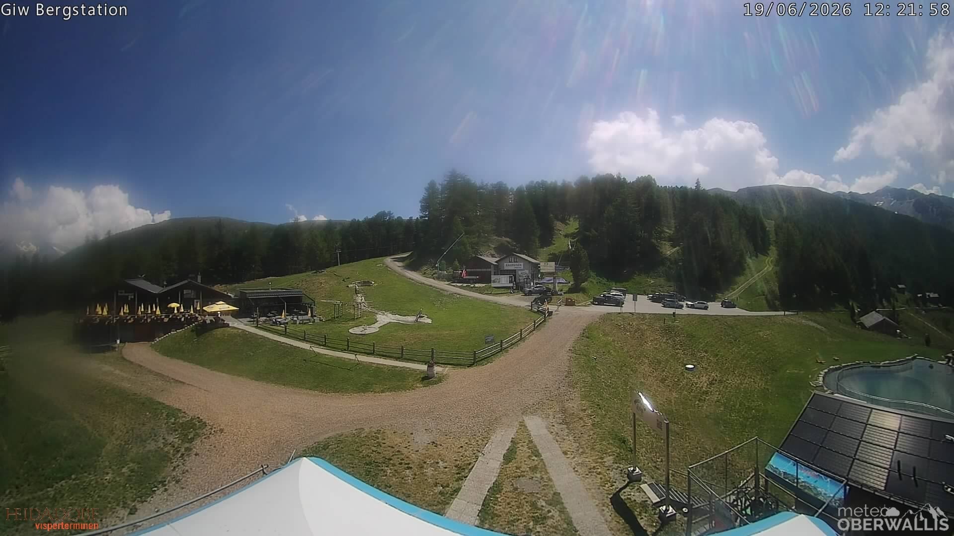 Archiv Foto Webcam Bergrestaurant Giw