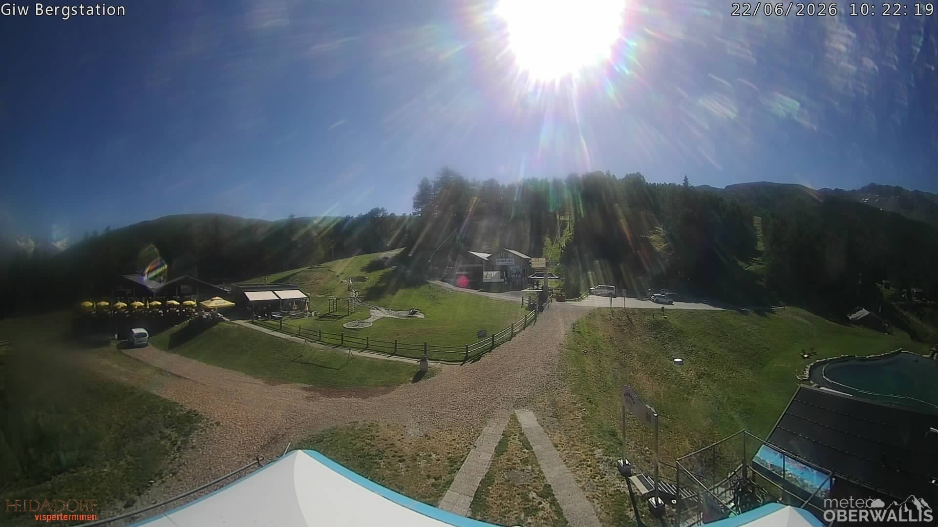 Archiv Foto Webcam Bergrestaurant Giw