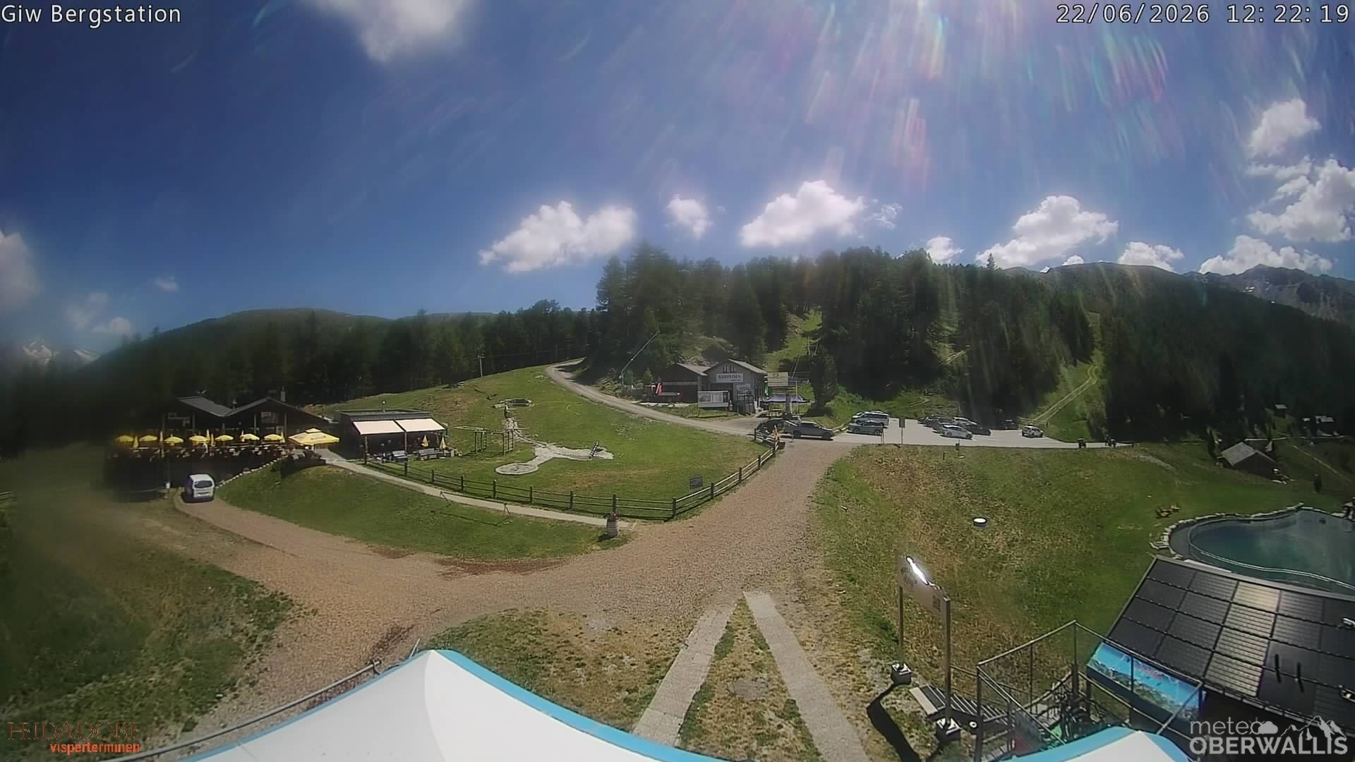 Archiv Foto Webcam Bergrestaurant Giw