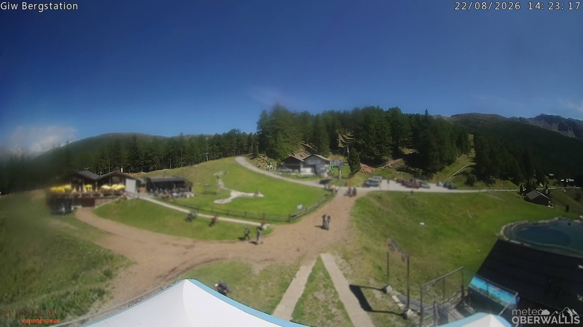Archiv Foto Webcam Bergrestaurant Giw