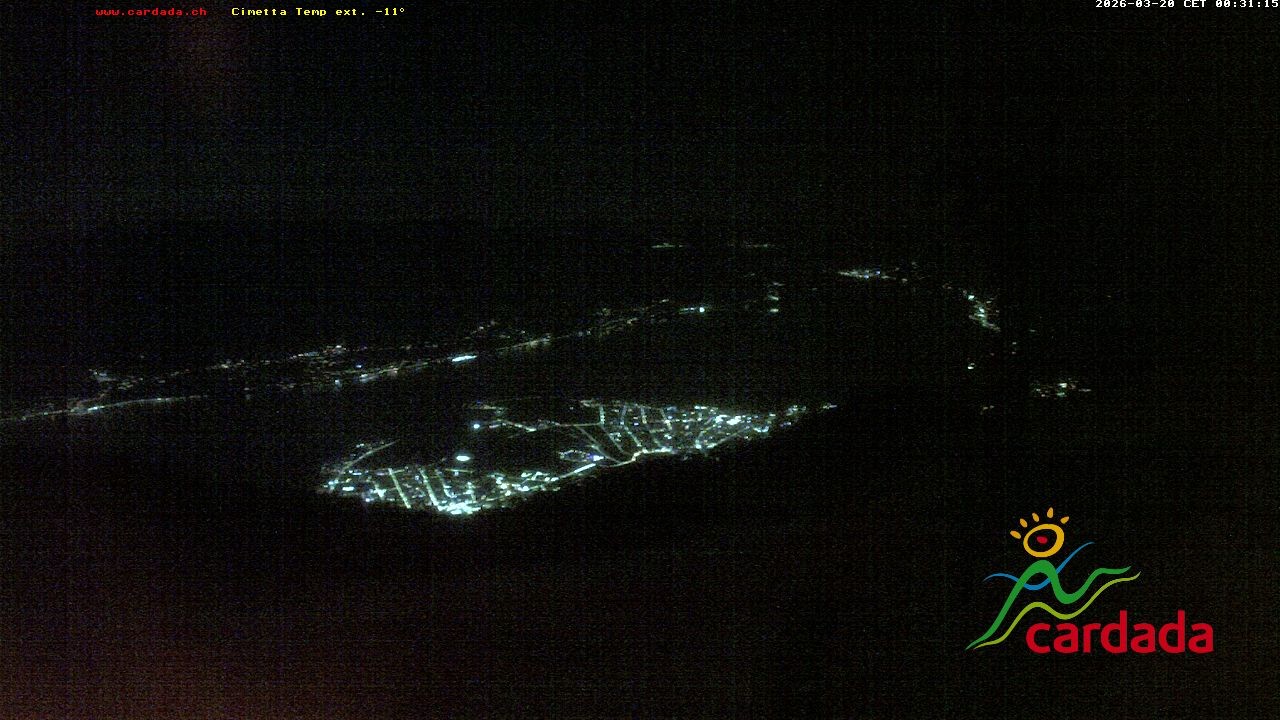 Archived image Webcam Cardada Cimetta: View Chair Lift