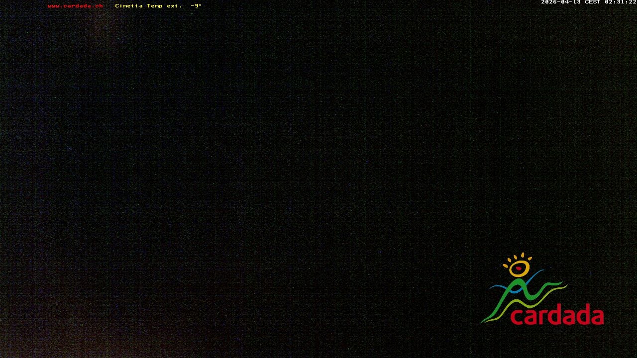 Archiv Foto Webcam Cardada Cimetta: Blick Sesselbahn