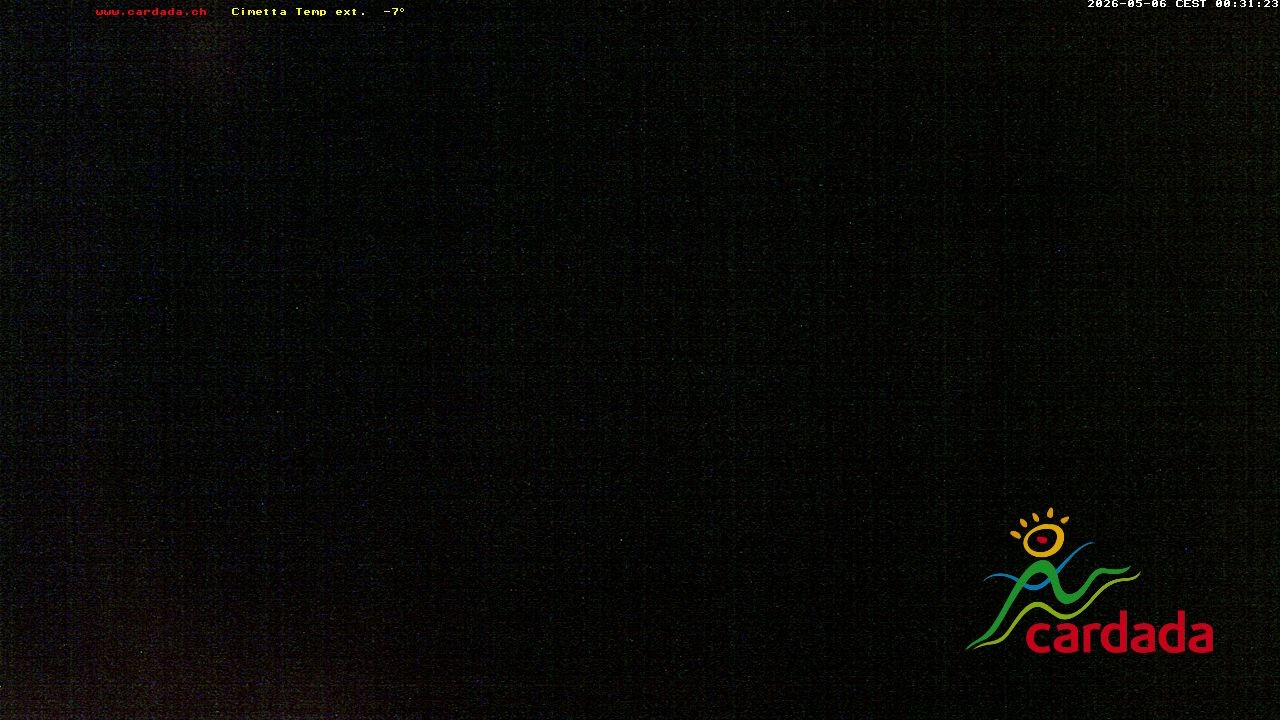 Archiv Foto Webcam Cardada Cimetta: Blick Sesselbahn