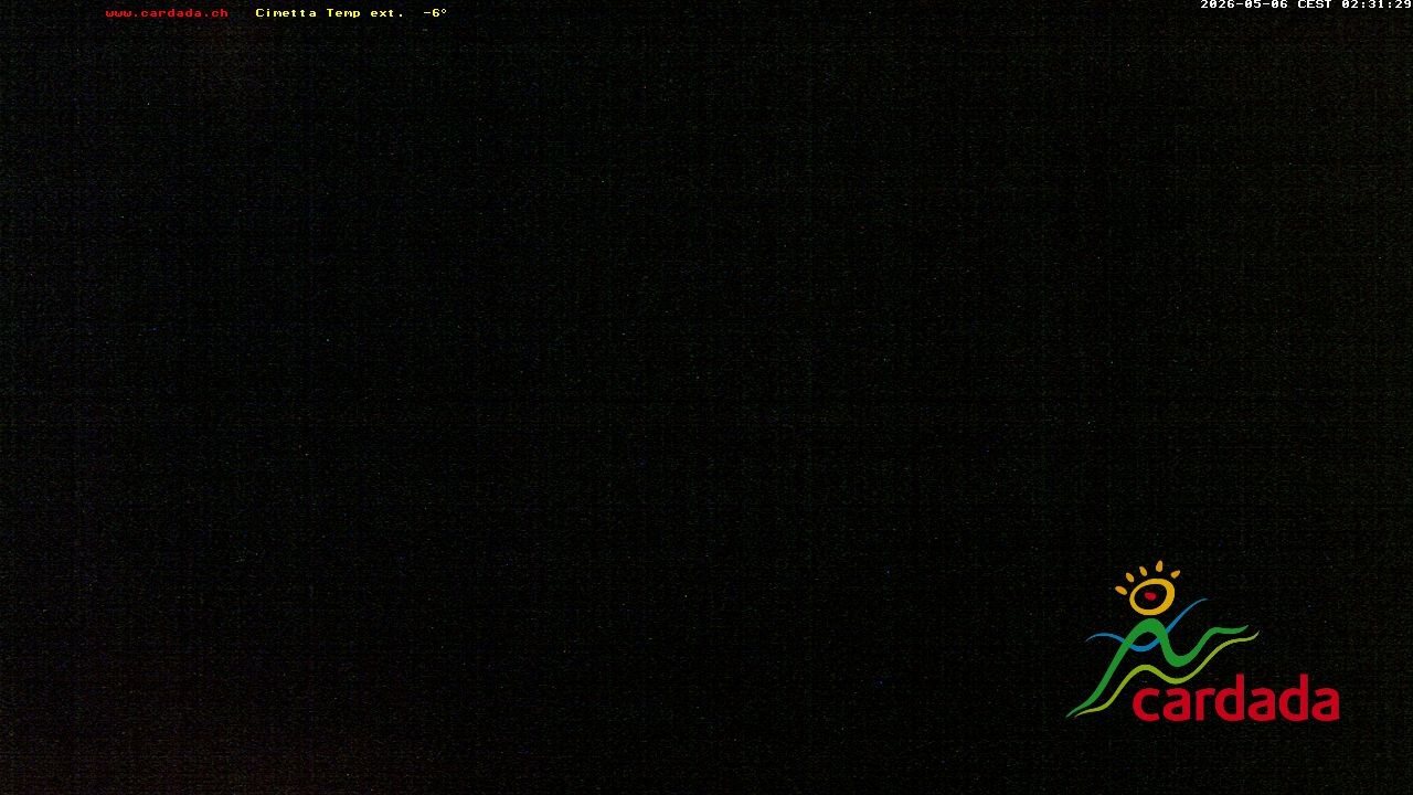 Archiv Foto Webcam Cardada Cimetta: Blick Sesselbahn