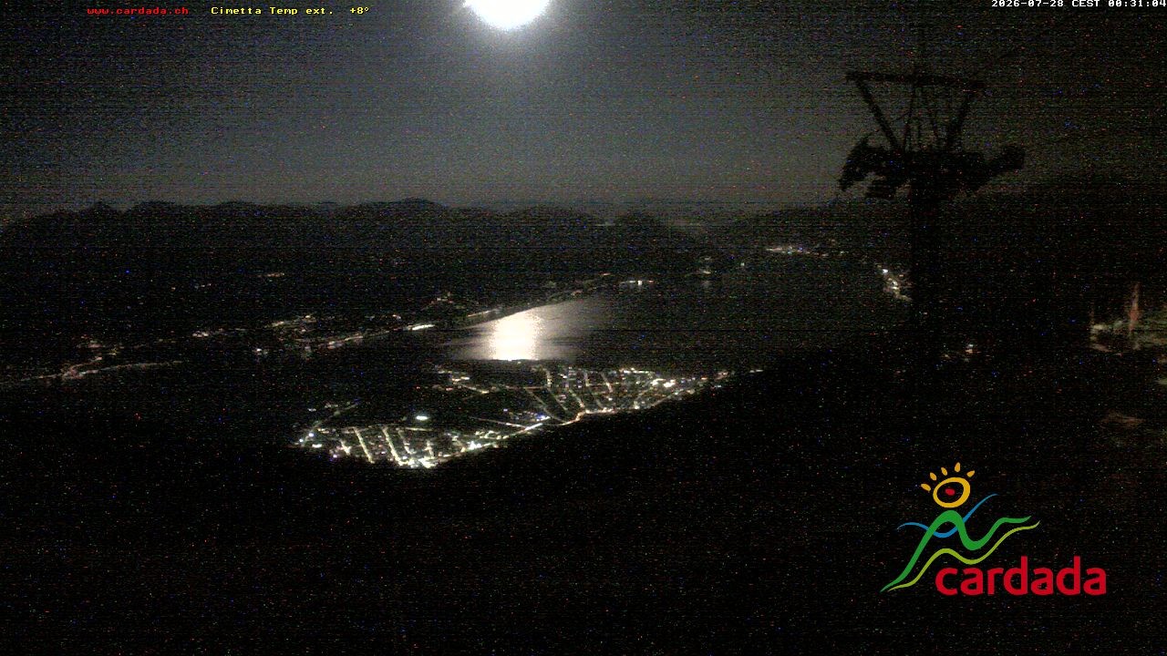 Archived image Webcam Cardada Cimetta: View Chair Lift