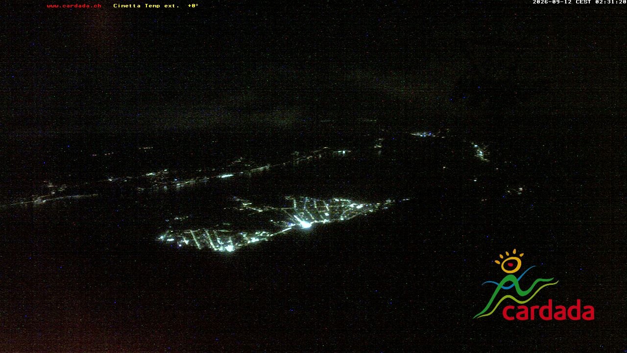 Archived image Webcam Cardada Cimetta: View Chair Lift