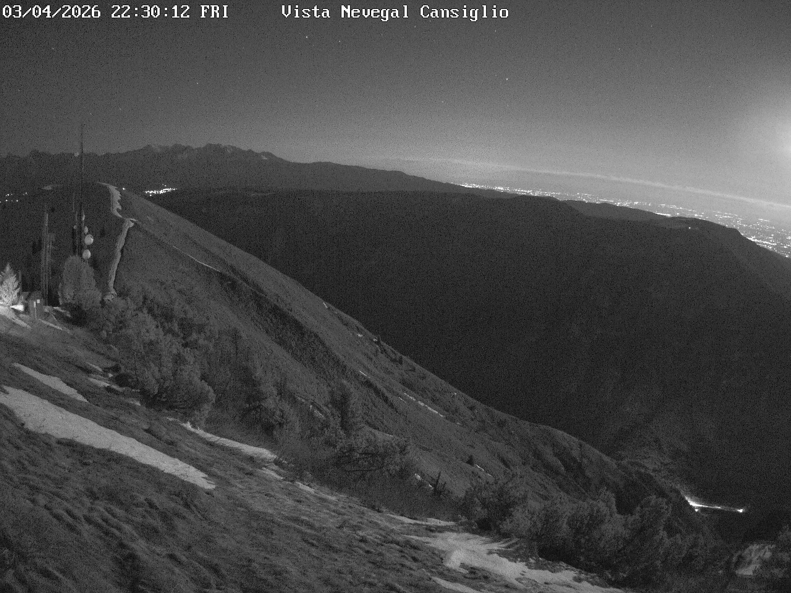 Archiv Foto Webcam Belluno - Col Faverghera