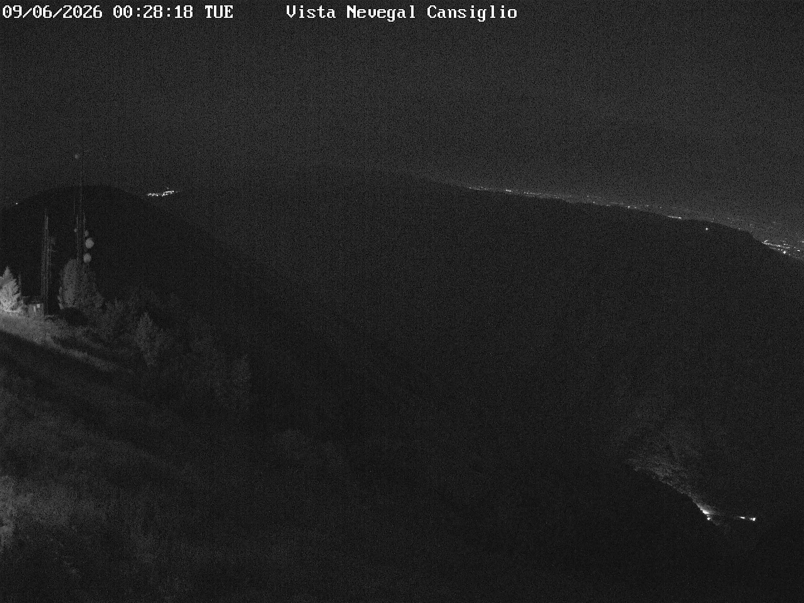 Archived image Webcam Alpe del Nevegal - Belluno