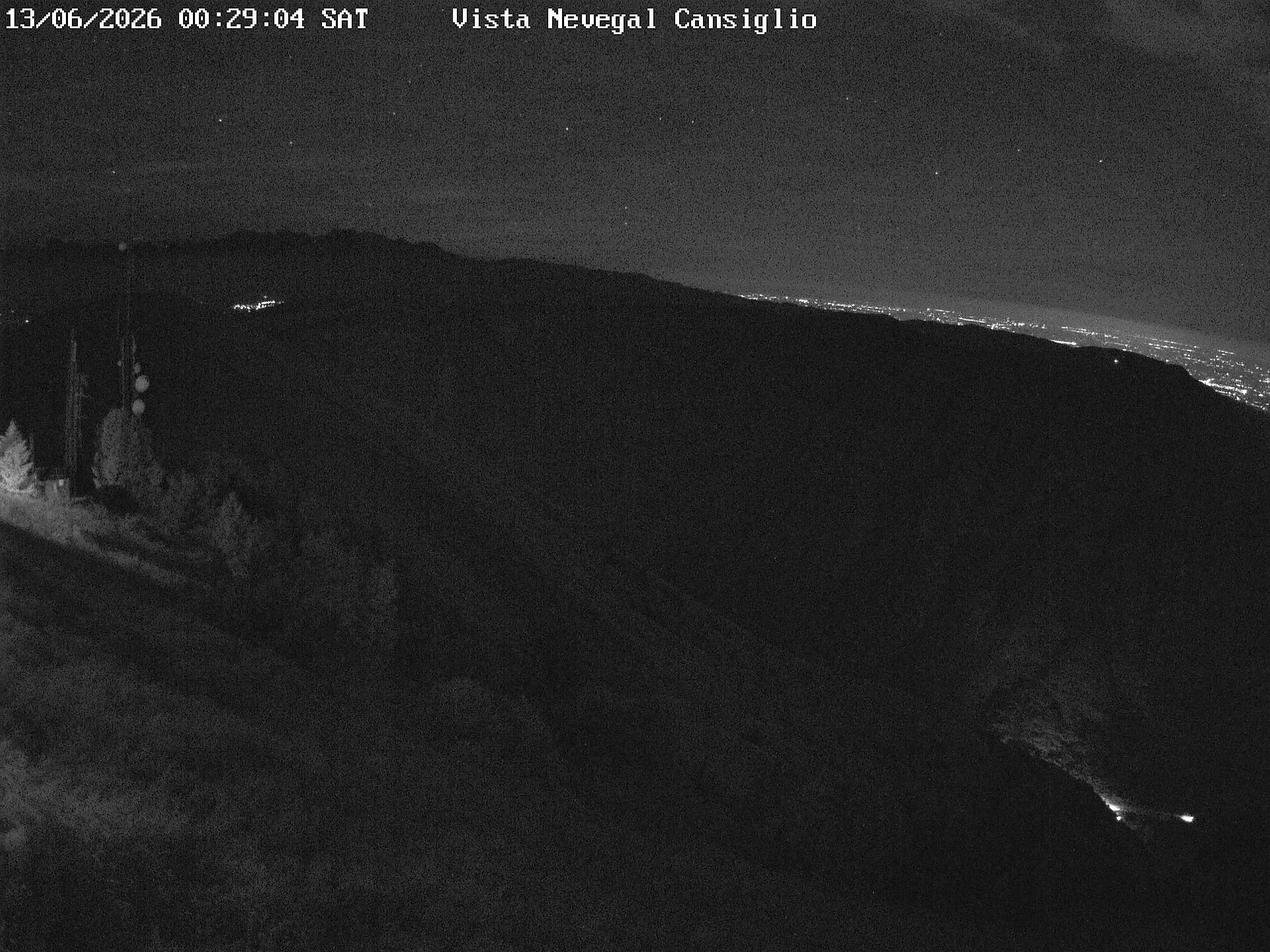 Archiv Foto Webcam Belluno - Col Faverghera