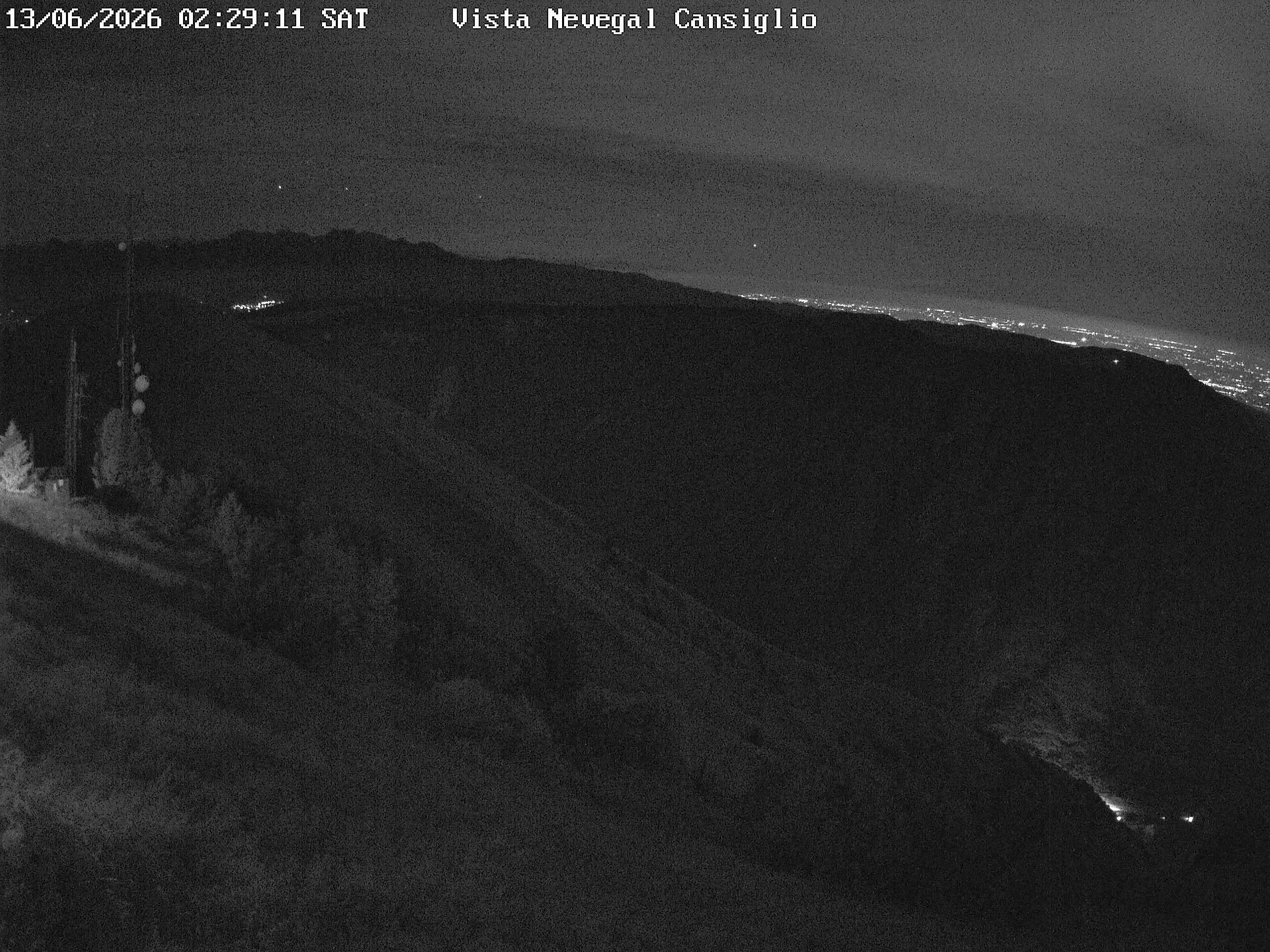 Archiv Foto Webcam Belluno - Col Faverghera