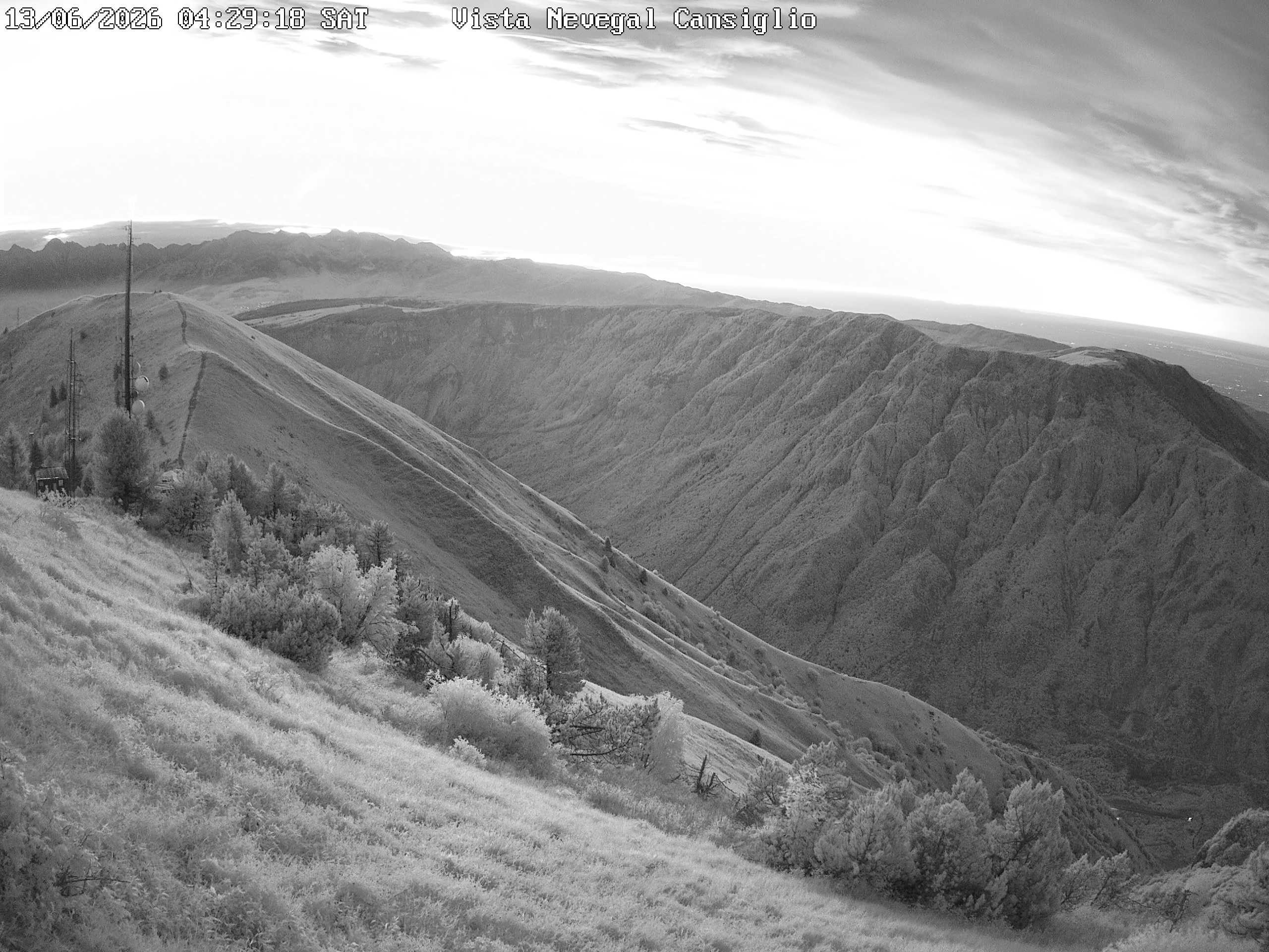 Archiv Foto Webcam Belluno - Col Faverghera