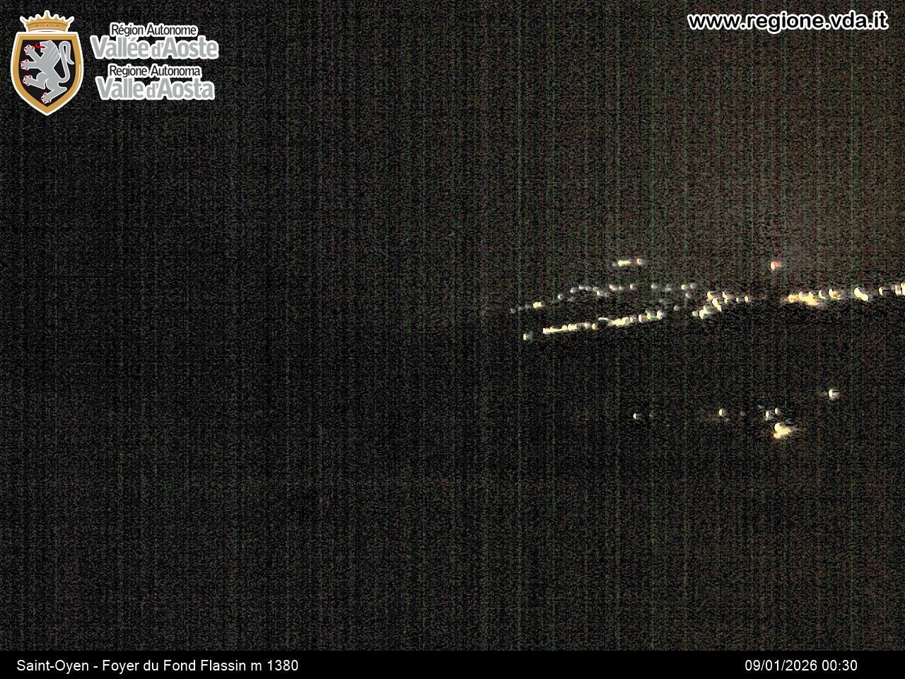 Archiv Foto Webcam Piste Flassin