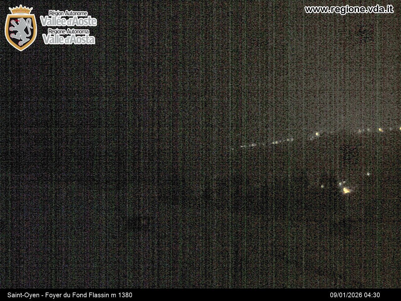 Archiv Foto Webcam Piste Flassin