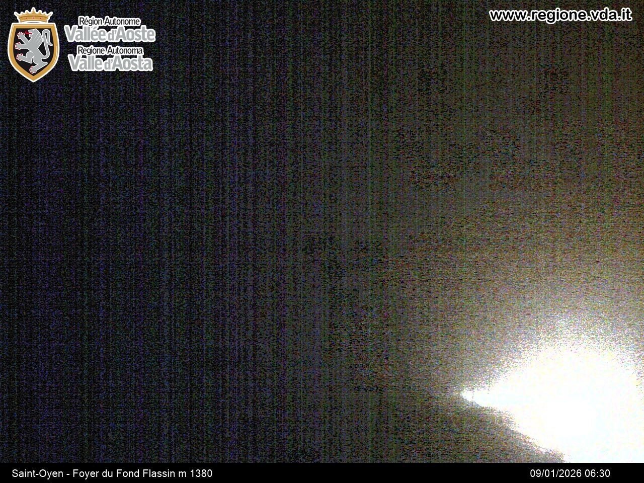 Archiv Foto Webcam Piste Flassin