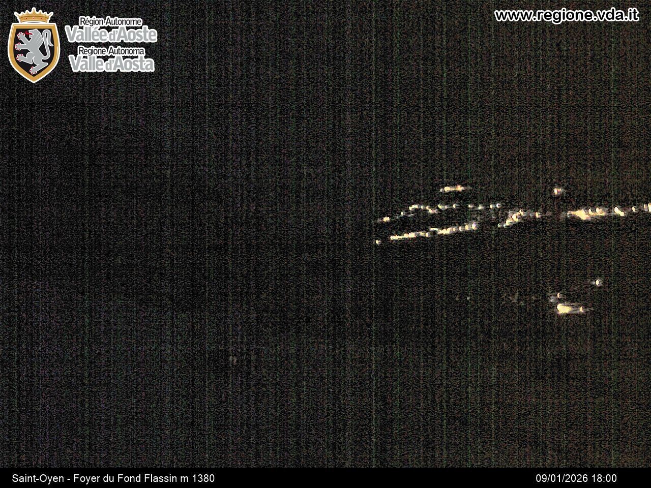 Archiv Foto Webcam Piste Flassin