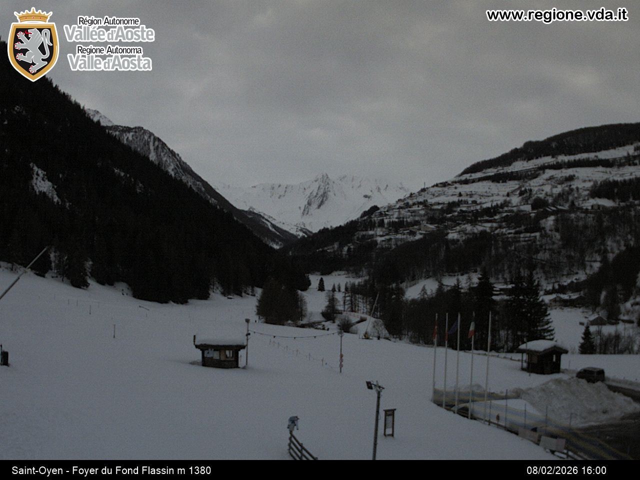 Archiv Foto Webcam Piste Flassin