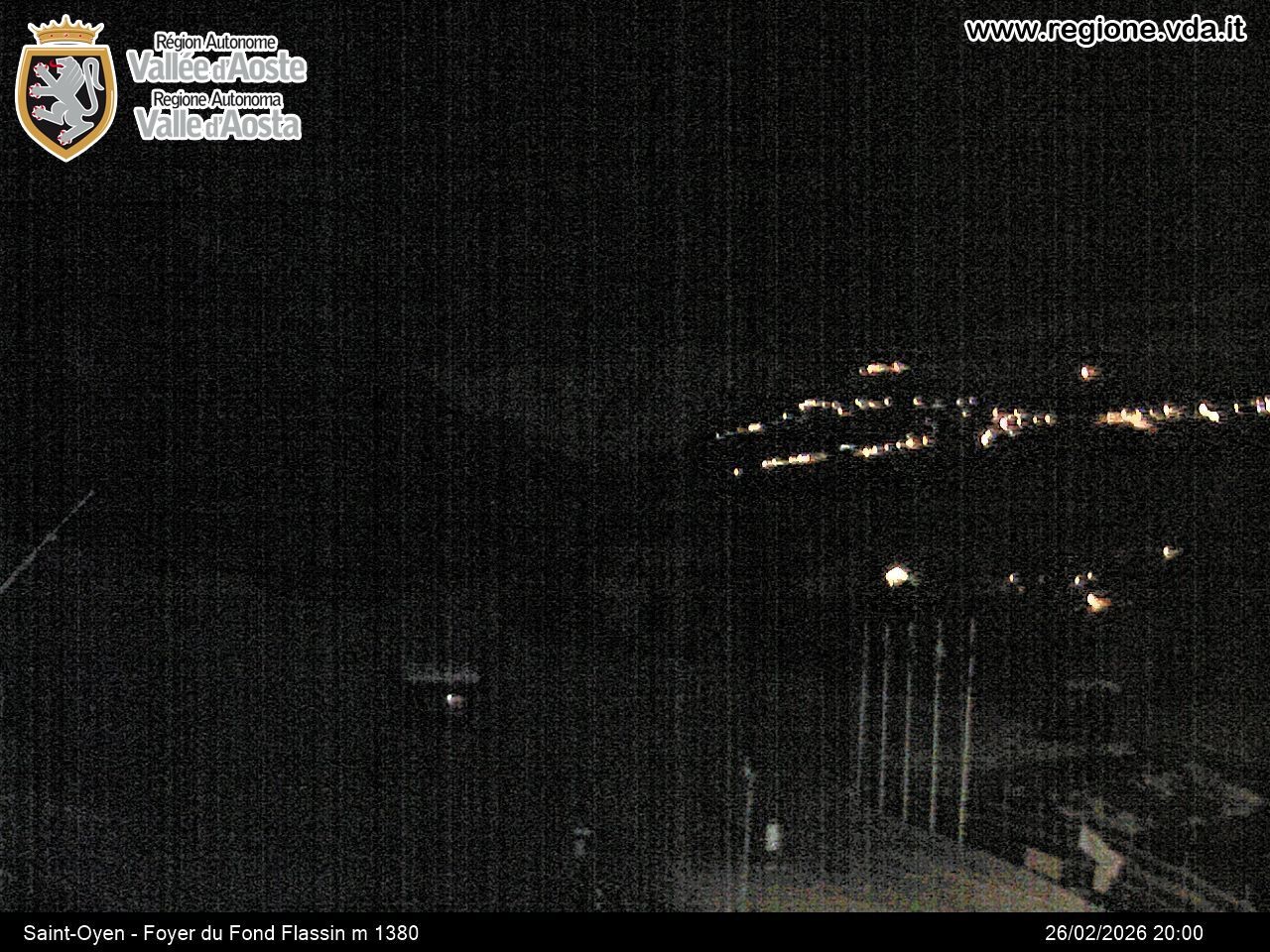 Archived image Webcam Ski run Flassin