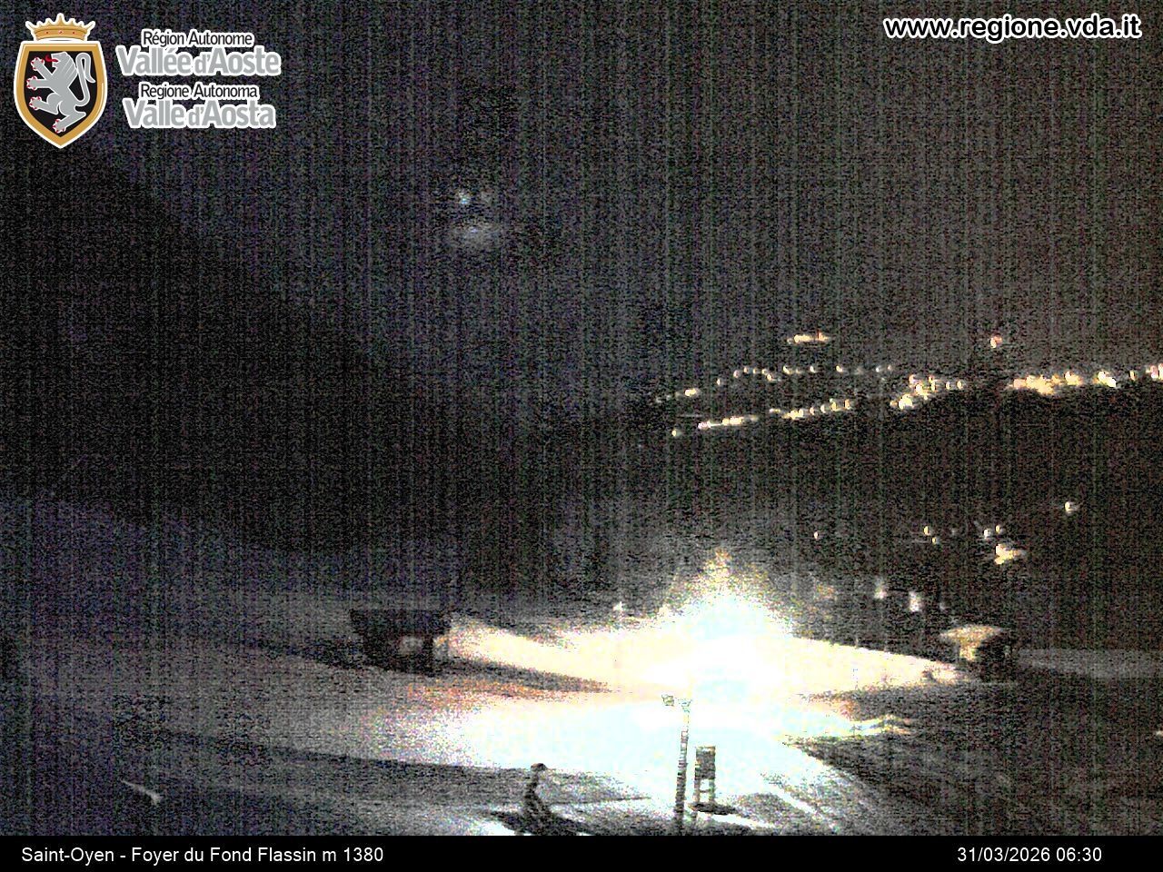 Archiv Foto Webcam Piste Flassin