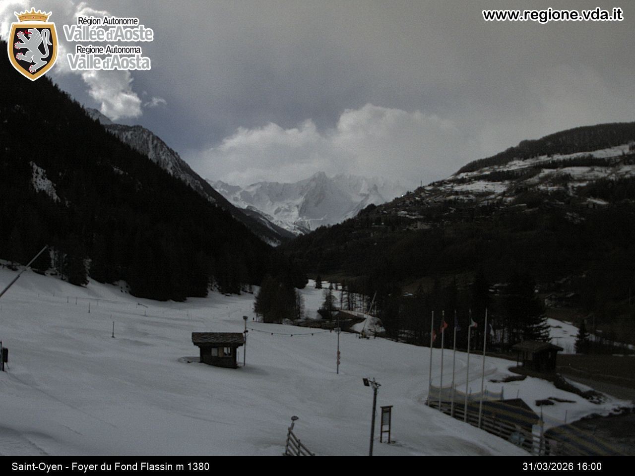 Archiv Foto Webcam Piste Flassin