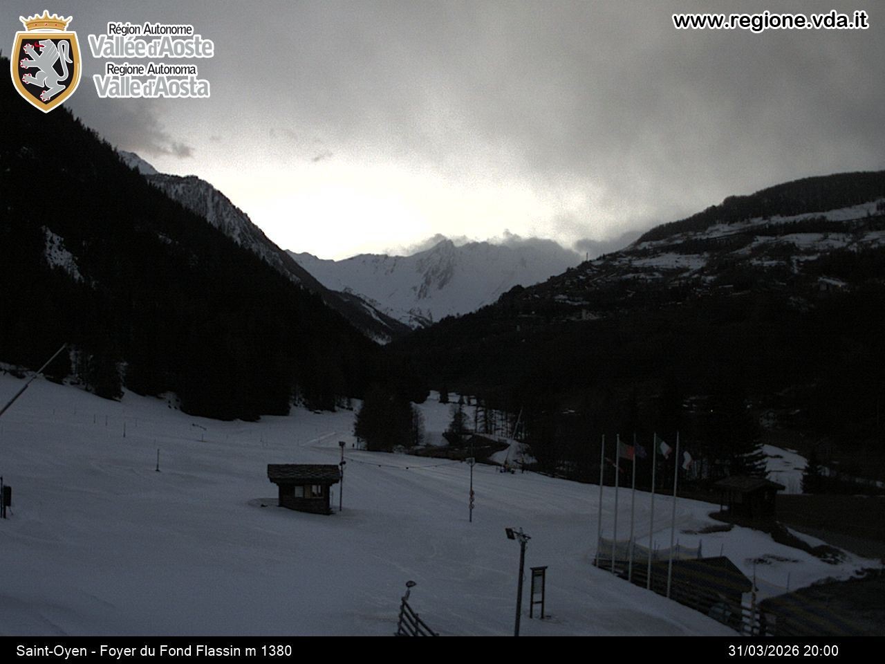 Archiv Foto Webcam Piste Flassin
