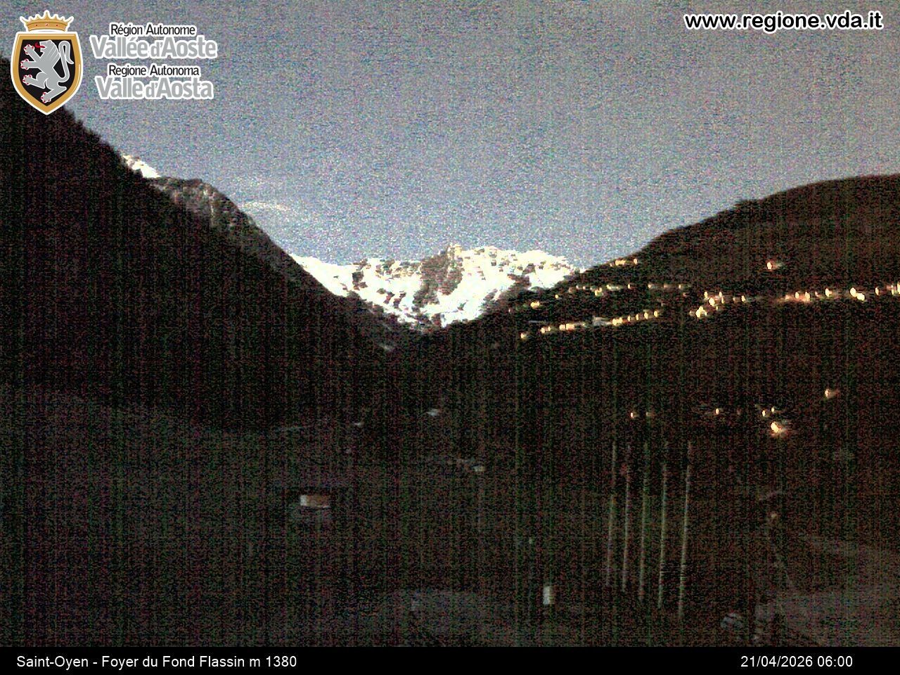 Archiv Foto Webcam Piste Flassin