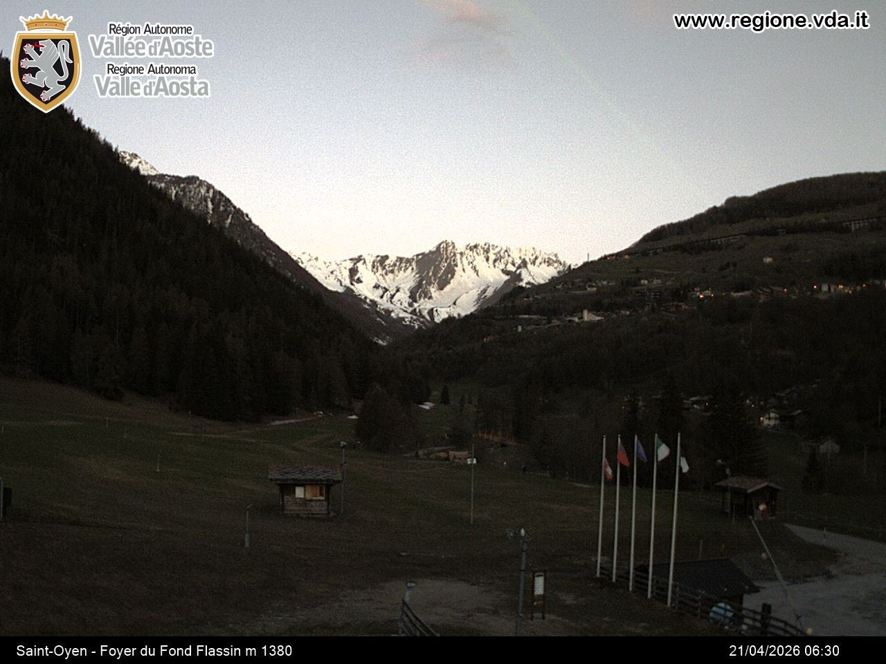 Archiv Foto Webcam Piste Flassin