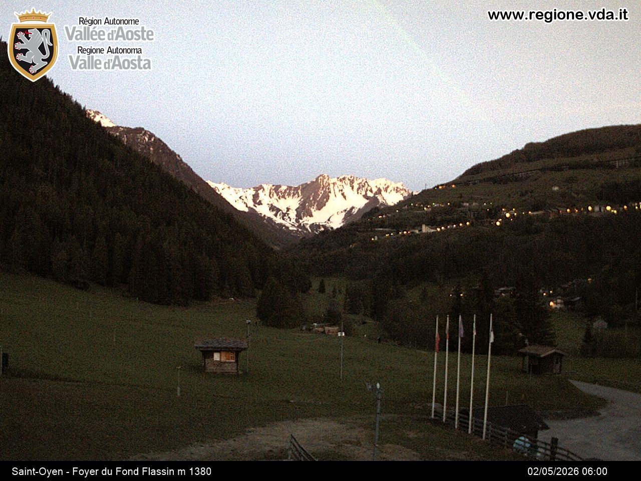 Archiv Foto Webcam Piste Flassin