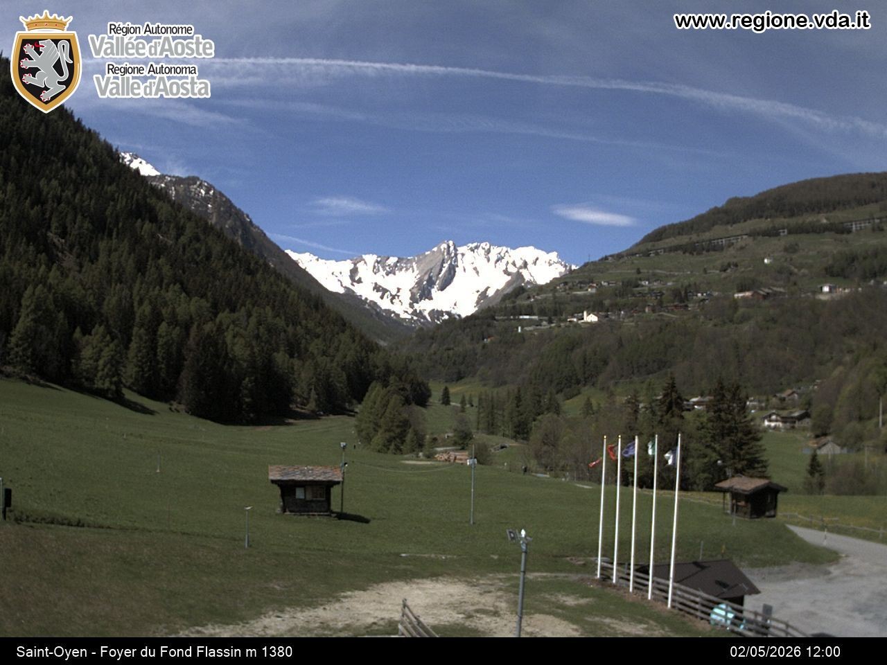Archiv Foto Webcam Piste Flassin