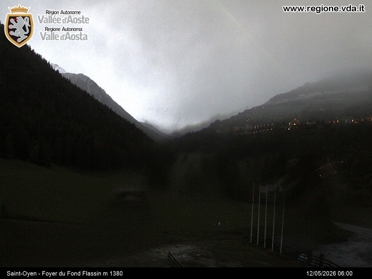 Archiv Foto Webcam Piste Flassin